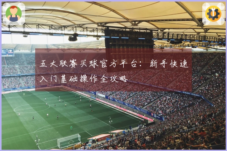五大联赛买球官方平台：新手快速入门基础操作全攻略